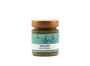 Salsa con pinoli e menta